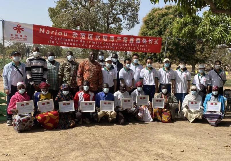 糧食產量高，生活有余裕&mdash;&mdash;中國專家在布開展水稻高產競賽和蔬菜種植培訓