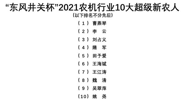 共話無人農場裝備發展，盤點2021贏戰2022